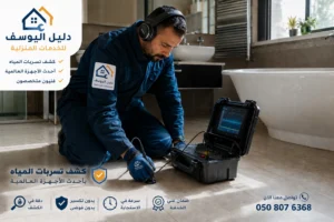 صورة توضيحية لـ شركة كشف تسربات المياه بتبوك في بيئة واقعية